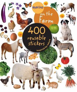 Paperback Eyelike Stickers: On the Farm [With Sticker(s)] Book