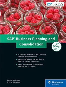 Hardcover Sap Business Planning and Consolidation Book