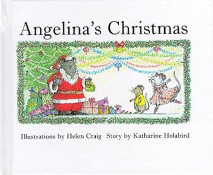Hardcover Angelina's Christmas: (Mini-edition) (Angelina Ballerina) Book