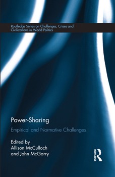 Paperback Power-Sharing: Empirical and Normative Challenges Book