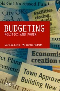 Paperback Budgeting: Politics and Power Book