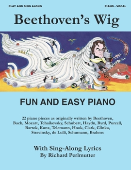 Paperback Beethoven's Wig - Fun And Easy Piano Book