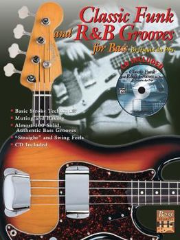 Paperback Classic Funk and R&B Grooves for Bass: Book & Online Audio [With CD] Book