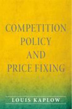 Hardcover Competition Policy and Price Fixing Book