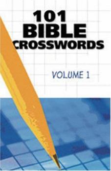 Paperback 101 Bible Crosswords: Volume 1 Book