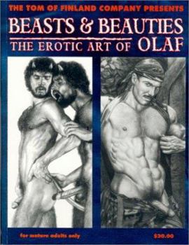 Paperback Beasts & Beauties : The Erotic Art of Olaf Book