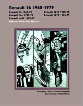 Paperback Renault 16 1965-1979 Owners Workshop Manual Book