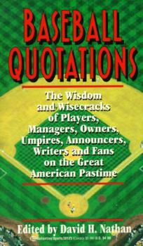 Mass Market Paperback Baseball Quotations Book