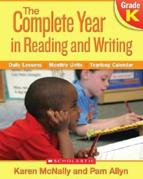 Paperback Complete Year in Reading and Writing: Kindergarten [With DVD] Book