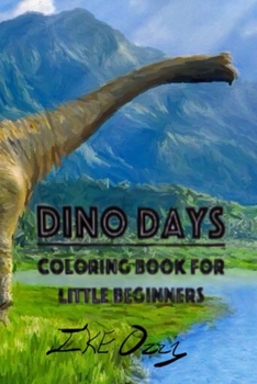 Paperback Dino Days: Coloring Book