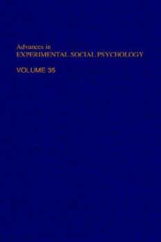 Hardcover Advances in Experimental Social Psychology, Volume 33 Book