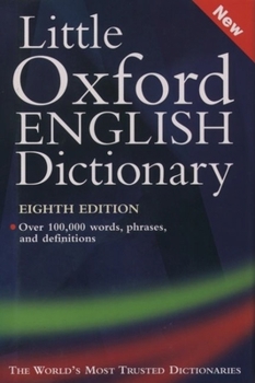 Hardcover Little Oxford English Dictionary (Eighth Edition) Book