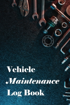 Paperback Vehicle Maintenance Log Book