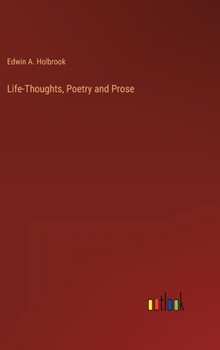 Hardcover Life-Thoughts, Poetry and Prose Book