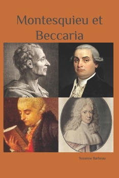 Paperback Montesquieu et Beccaria [French] Book