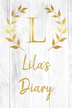 Lila's Diary: Personalized Diary for Lila / Journal / Notebook - L Monogram Initial & Name - Great Christmas or Birthday Gift