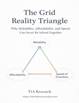 Paperback The Grid Reality Triangle: Why Reliability, Affordability, and Speed Can Never Be Solved Together Book