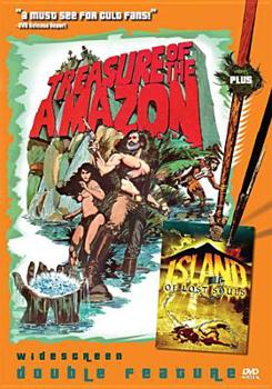 DVD Treasure of the Amazon / Island of Lost Souls Book