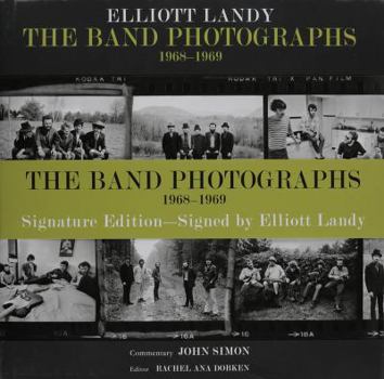 Hardcover The Band Photographs: 1968-1969 Book