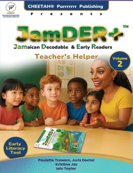 Paperback JamDER+ (Jamaican Decodable Early Readers) Teacher's Helper, Volume 2 Book