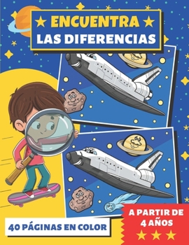 Paperback Encuentra Las Diferencias: libro de juegos para niños a partir de 4 años + 320 diferencias busca y encuentra 40 páginas en color idea de regalo n [Spanish] Book