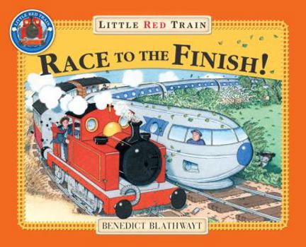 Paperback Little Red Train's Race to the Finish Book