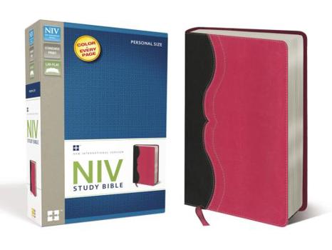 Imitation Leather Study Bible-NIV-Personal Size Book