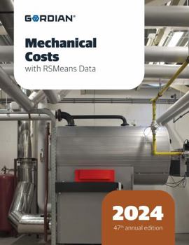 Paperback Mechanical Costs with RSMeans Data 2024 (Means Mechanical Cost Data) Book