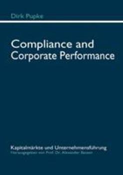 Paperback Compliance and Corporate Performance Book