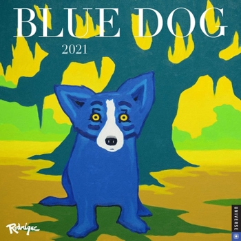 Calendar Blue Dog 2021 Wall Calendar Book