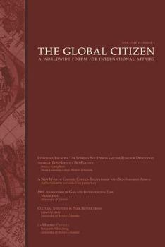 Paperback The Global Citizen: Volume 2: Issue 1 Book