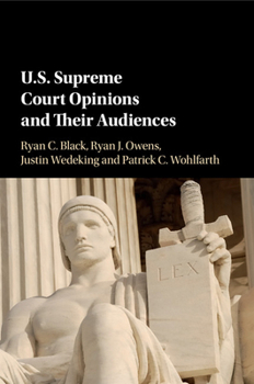 Paperback Us Supreme Court Opinions and Their Audiences Book