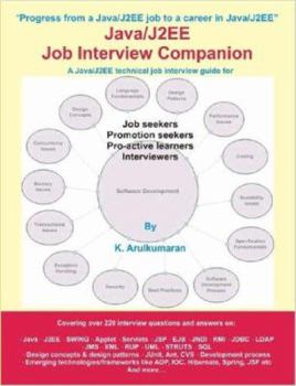 Paperback Java/J2ee Job Interview Companion - 400+ Questions & Answers Book