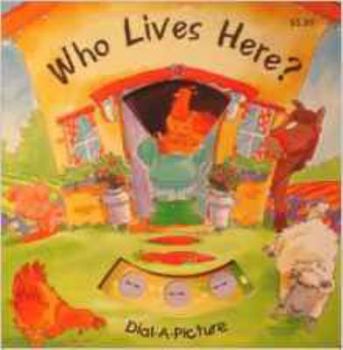 Board book Who Lives Here? (Dial-A-Picture) Book