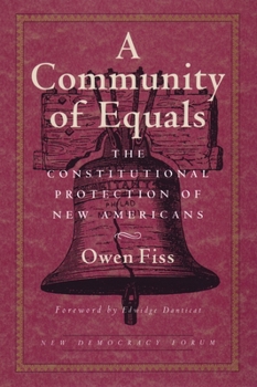 Paperback A Community of Equals Book