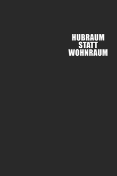 Hubraum statt Wohnraum  - Tuning Auto Tuner: 120 Pages 6 'x 9' |Dot Graph Paper Journal Manuscript • Planner • Scratchbook • Diary