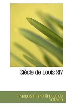 Paperback Siecle de Louis XIV Book