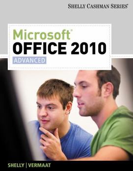 Paperback Microsoft Office 2010, Advanced Book