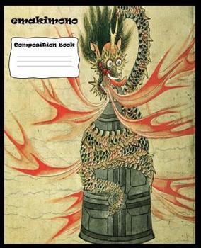Emakimono Composition Book: Japanese Legendary Creature