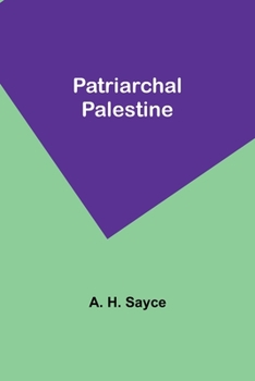 Paperback Patriarchal Palestine Book