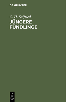 Hardcover Jüngere Fündlinge [German] Book
