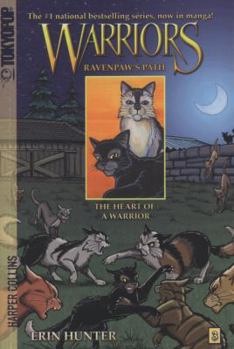 Paperback Warriors Manga: Ravenpaw's Path #3: The Heart of a Warrior Book