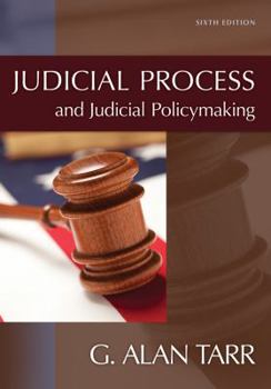 Paperback Judicial Process and Judicial Policymaking Book