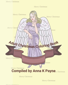 Paperback Adult Christmas Coloring Book