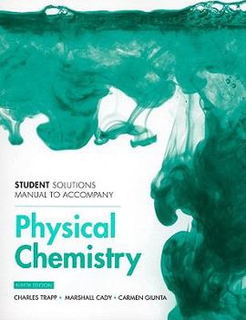 Paperback Atkins' Physical Chemistry: Student's Solutions Manual Book