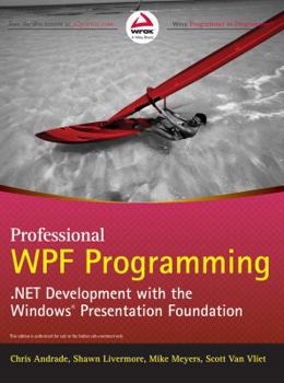 Paperback Professional Wpf Programming Book