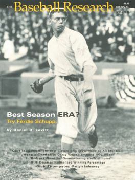Paperback The Baseball Research Journal (BRJ), Volume 25 Book