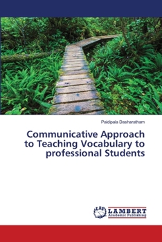 Paperback Communicative Approach to Teaching Vocabulary to professional Students Book