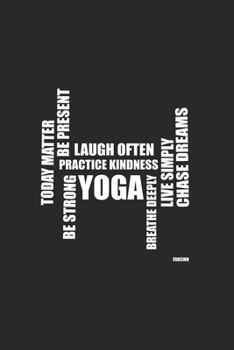 Paperback Yoga Notebook: Graph Paper Journal 6x9 - 120 Pages Book