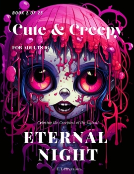 Paperback Cute & Creepy: Chibi Horror Tales to Color Book
